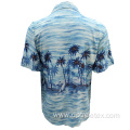 Custom Button Down Graphic Printed Soft Hawaiian Shirts